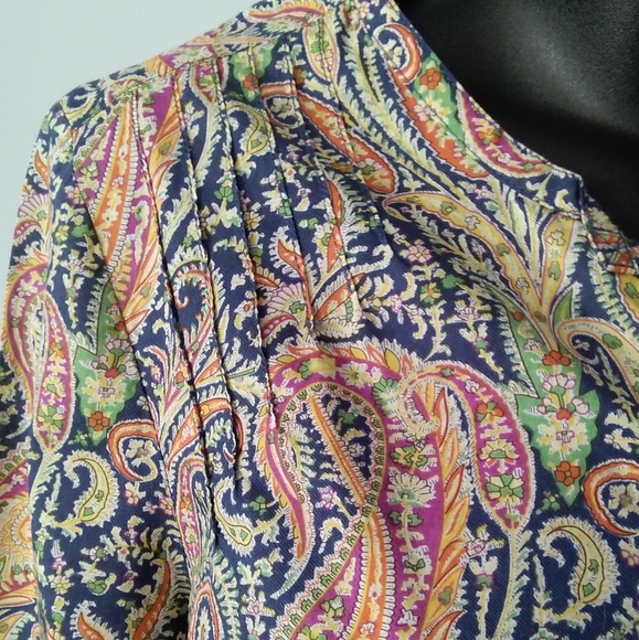 LIBERTY of LONDON  Art Fabrics Tunic Top - Picture 3 of 10